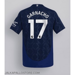 Manchester United Alejandro Garnacho #17 Vieraspaita 2024-25 Lyhythihainen